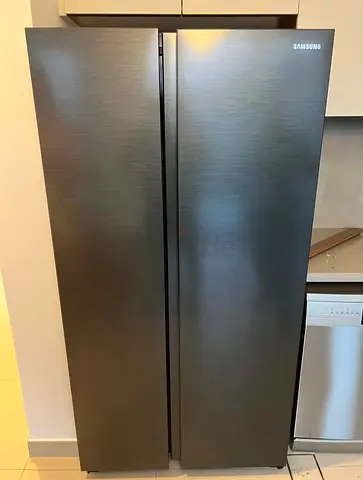 Samsung side by side fridge and freezer new model slightly used