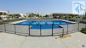 Villa for rent featuring a built-in wardrobe, a yard area, a swimming pool, and a gym.