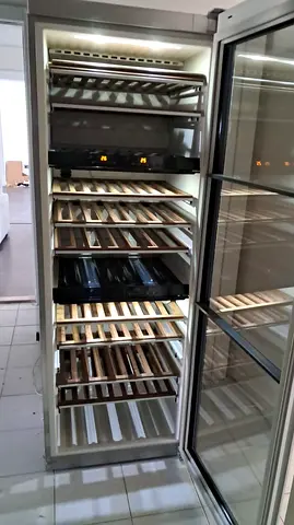Miele latest model wine fridge dual-temperature freestanding 150 bottle