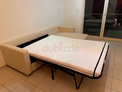 Ikea vimle L shape sofa Bed Beige Excellent