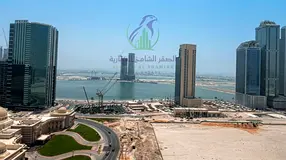 3-Bedroom Apartment for Rent with Sea View & Balcony, Free AC, Parking, Gym and Pool. Flexible payme