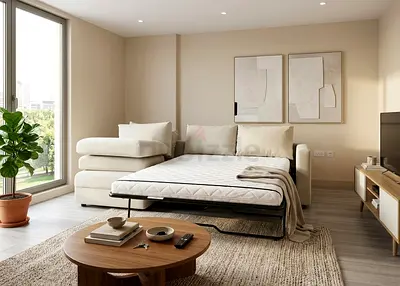 Modern Foldable Sofa Bed with Mattress vimle