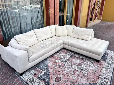 Premium Quality Natuzzi Italian Sofa Beige Perfect Condition