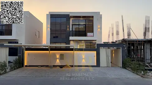 Your dream villa is closer than ever | Luxury, elegance, and privacy in the heart of Al Helio, Ajman, with a modern design and spacious areas.