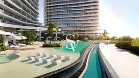 1BR High Floor | Skyline & Pool View | DLD Waiver