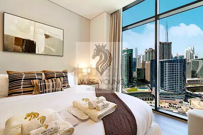 No Commission I Exclusive 2 Bedroom Apt with Burj and Skyline View | Bills Included