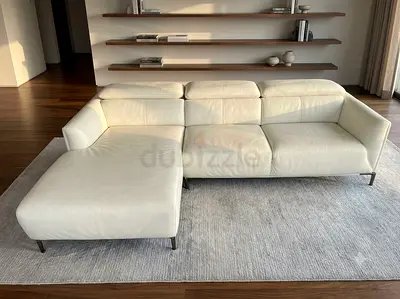 Sofa Leather L Shape
