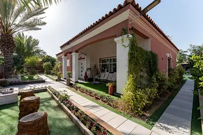 Furnished 4BR Villa | Green Community West | Landscaped Garden