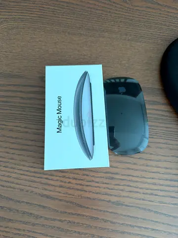 Apple Magic Mouse 2 (Space Gray) with wrist support pad