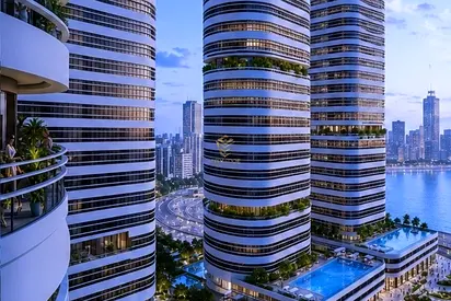 3BR+maid-8k monthly-beach view&access-launch price