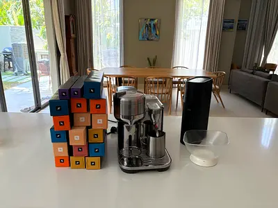 Nespresso Creatista Plus Espresso Machine with Large Capsule Collection