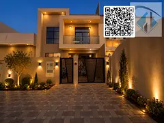 A spacious and distinctive townhouse consisting of a ground floor, first floor, and roof, suitable f