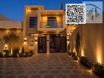 تاون هاوس واسع ومميز مكوّن من أرضي + أول + روف، مناسب للعائلات الكبيرة، ويتكون من: 5 غرف ماستر ومجلس وصاله