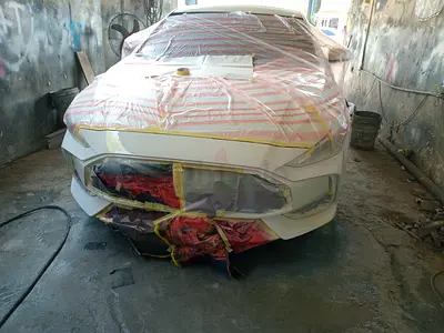 DENTING AND PAINTING WORK