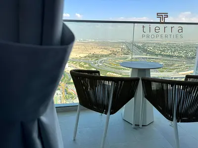 Furnished Studio | High Floor | Balcony | Skyline Views