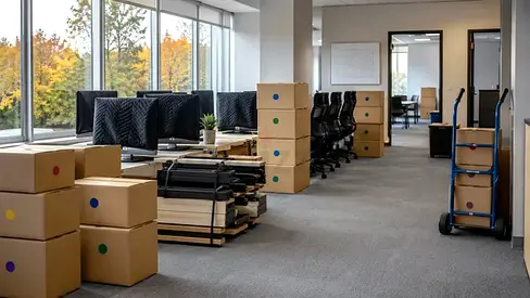 🏢 Complete Office & Home Relocation | 📦 Packing • 🚛 Transport • 🛠️ Setup