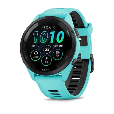 GARMIN Forerunner 265 Advanced GPS Music Edition Smartwatch - Aqua