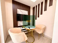 Furnished Studio | Azizi Riviera 11 | Balcony & Pool Access
