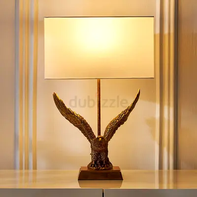 Falcon Polyresin Table Lamp - 60 cm