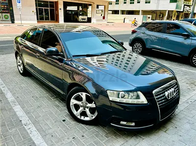 2011 Audi A6 4 cylinders-full options-GCC-no accident-driving perfectly 100%