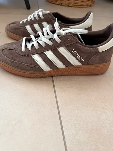 Adidas Spezial brown suede sneakers