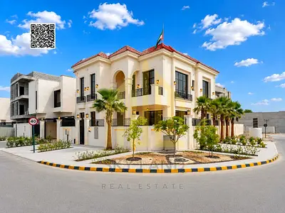 Corner villa for sale – opposite the park – all fees included – directly from the owner – good location – freehold.
