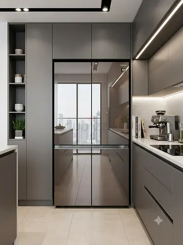 Hitachi 4-Door Fridge Freezer – Spacious Storage | Modern Design