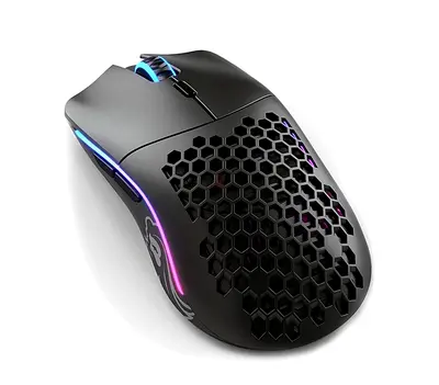 Mouse glorious model o minus wireless light use