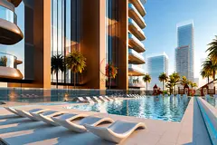 Own a Furnished 2 Bedroom Apartment in Al Khan Freehold with Flexible Developer Payment Plan