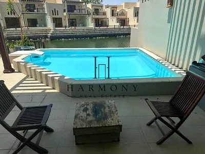 5 Star Iconic Cove Rotana Resort l On the Water l Private Pool l 2 BED l ALL Amenities Access l Fur