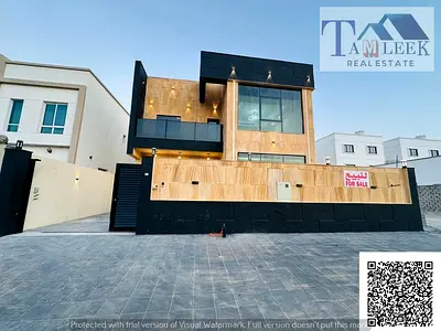 Luxury Villa for Sale in Al Zahia Ajman 5 Master Bedrooms 3200 Sqft Registration Fees Included