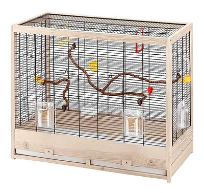 Ferplast Giulietta 6 Bird Wooden Cage, 81 x 41 x 64 cm, [Brand New never used]