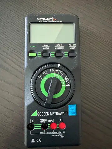 Gossen Metrawatt Digital Multimeter / Light Meter - need repair Condition