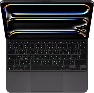 Original Apple Magic Keyboard for iPad Pro 12.9 / ipad Air 13‐inch - Arabic - Black ​​​​​​​