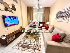 For monthly rent, a room and a hall in Al Majaz3 area with free internet