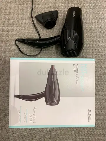BaByliss Powerlight 2000 Hair Dryer with Nozzle - Good Condition