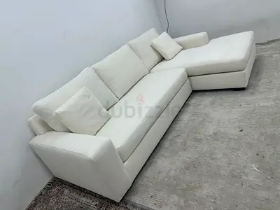 Great condition pottery barn lshape sofa