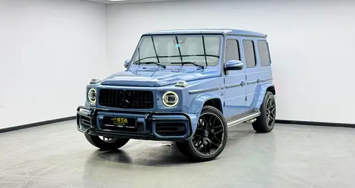 2021 Mercedes Benz G63 AMG G Manufaktur, Warranty, Fully Loaded, Excellent Condition, GCC