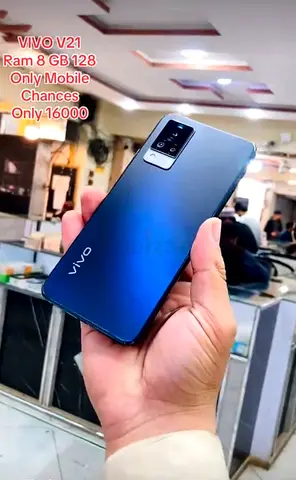 Vivo V21 8GB RAM 128GB - Blue (Good Condition)