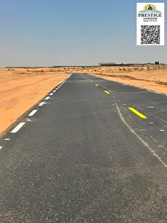 53,884 Sq. Ft. Industrial / Commercial Land | Arqoub, Sharjah | Super Corner | 3-Side Road