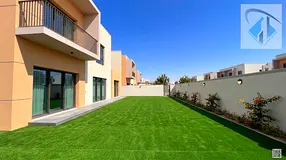 Villa in a complex featuring a swimming pool, gym, football field, and garden.