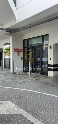 For Rent | Stylish Studio in Aljada – Solo 3 | Prime Location on a High Floor | Dedicated Parking |