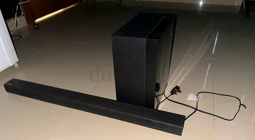 Samsungs oundbar with subwoofer - used, working condition