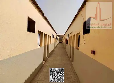 Full 101 Room Labour Accommodation for Rent in Sharjah Industrial Area 12 with New AC Units and Competitive 3 Year Contract