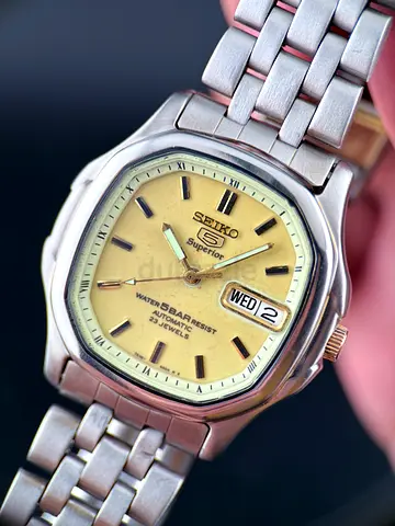 SEIKO 5 SUPERIOR AUTOMATIC |23 JEWELS | VINTAGE DAY-DATE | CHAMPAGNE DIAL