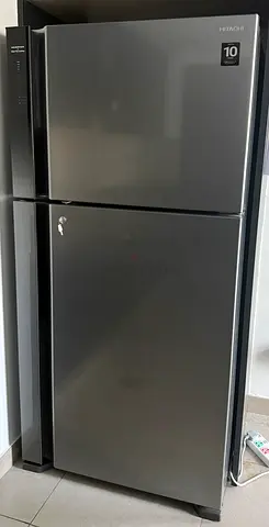 Hitachi 715L Gross (510L Net) Double Door Refrigerator – Inverter / Silver