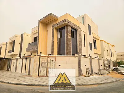 Writing Ground floor + first floor + rooftop | Corner villa on two streets | Large outdoor setback | Brand new, first tenant | Fully central air-cond