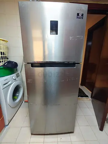 Stainless Steel Double-Door Refrigerator - seeling in cheap price