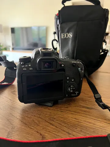Canon EOS DSLR with Carry Bag and Strap - Good Working Condition
