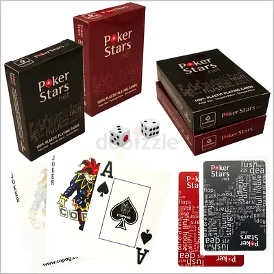 PokerStars COPAG Plastic Playing Cards ♦️♠️